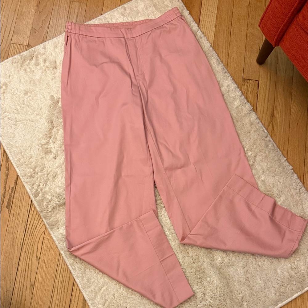 Isaac Mizrahi Blush Pink Pants